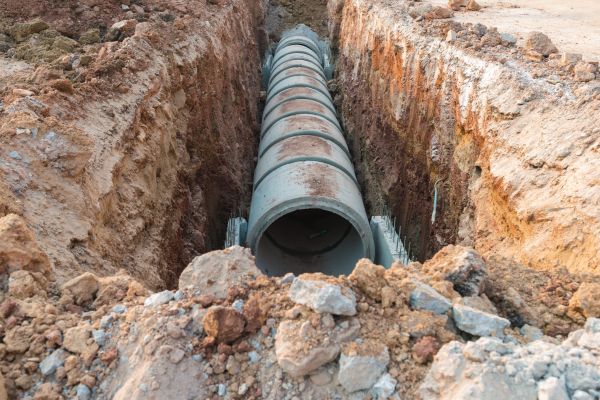Pipe Excavation in Navarre
