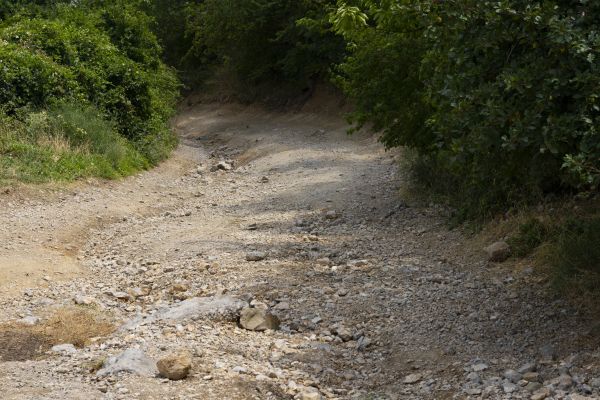 Gravel Road Pothole Repair in Navarre
