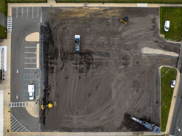 Parking Lot Excavation in Navarre