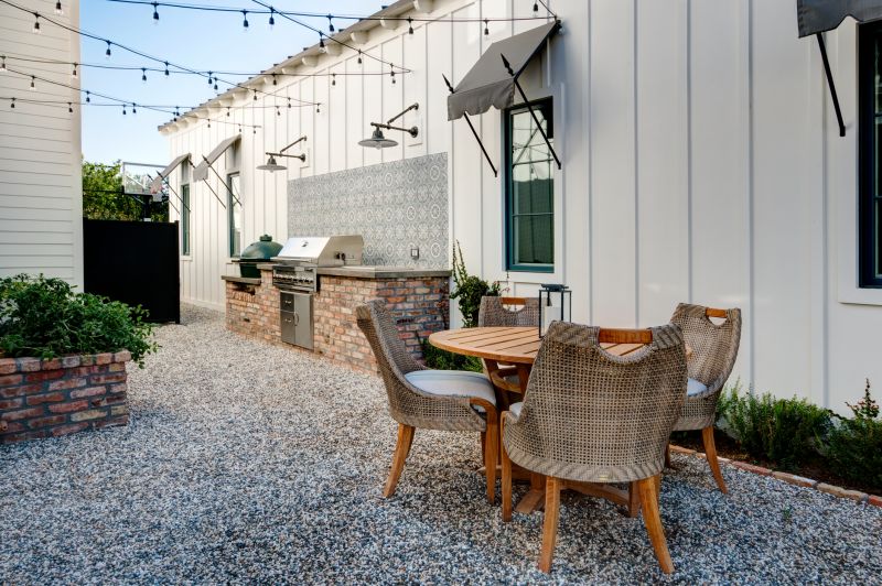 Patio Gravel Installation